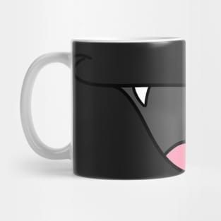 Anime Cat Mouth - Face Mask Mug